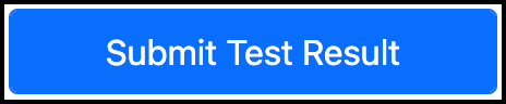 Screenshot of the Submit Test Results button in the TrackMy portal.