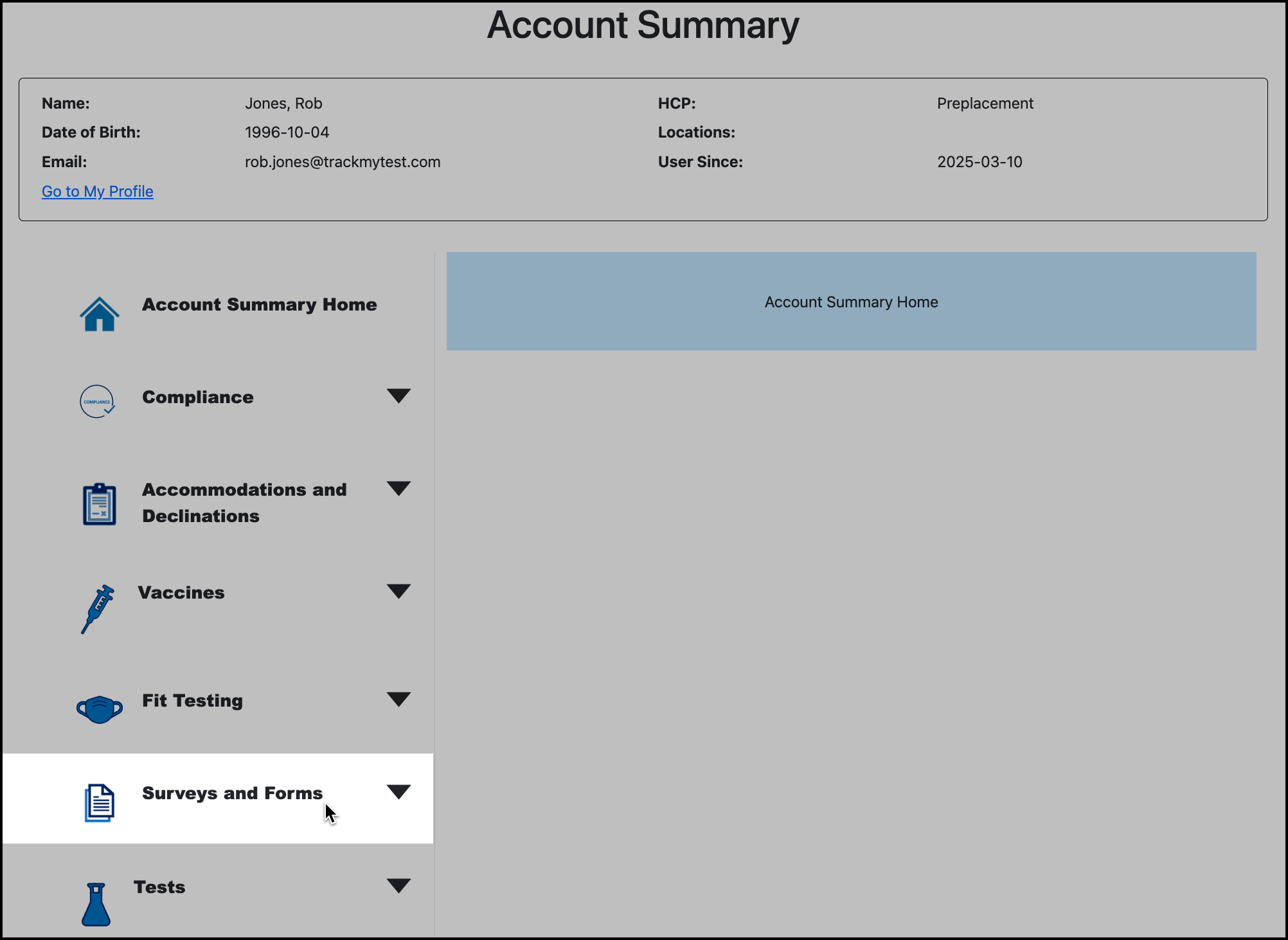 Account Summary Surveys and Forms - Rob Jones.png
