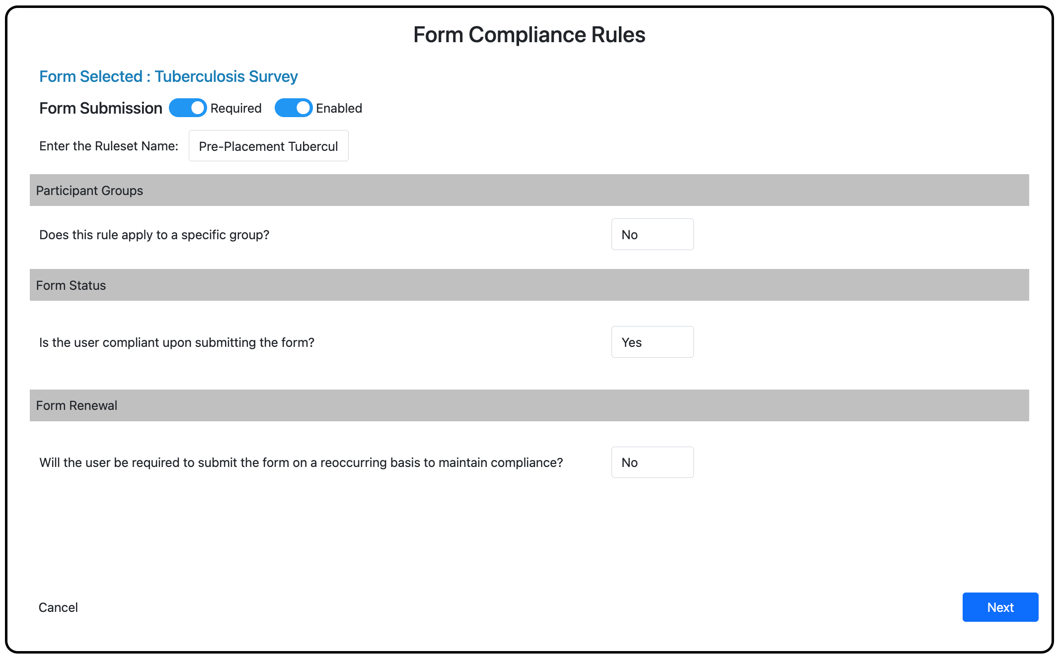 Pre-Placement Tuberculosis Survey rule.png