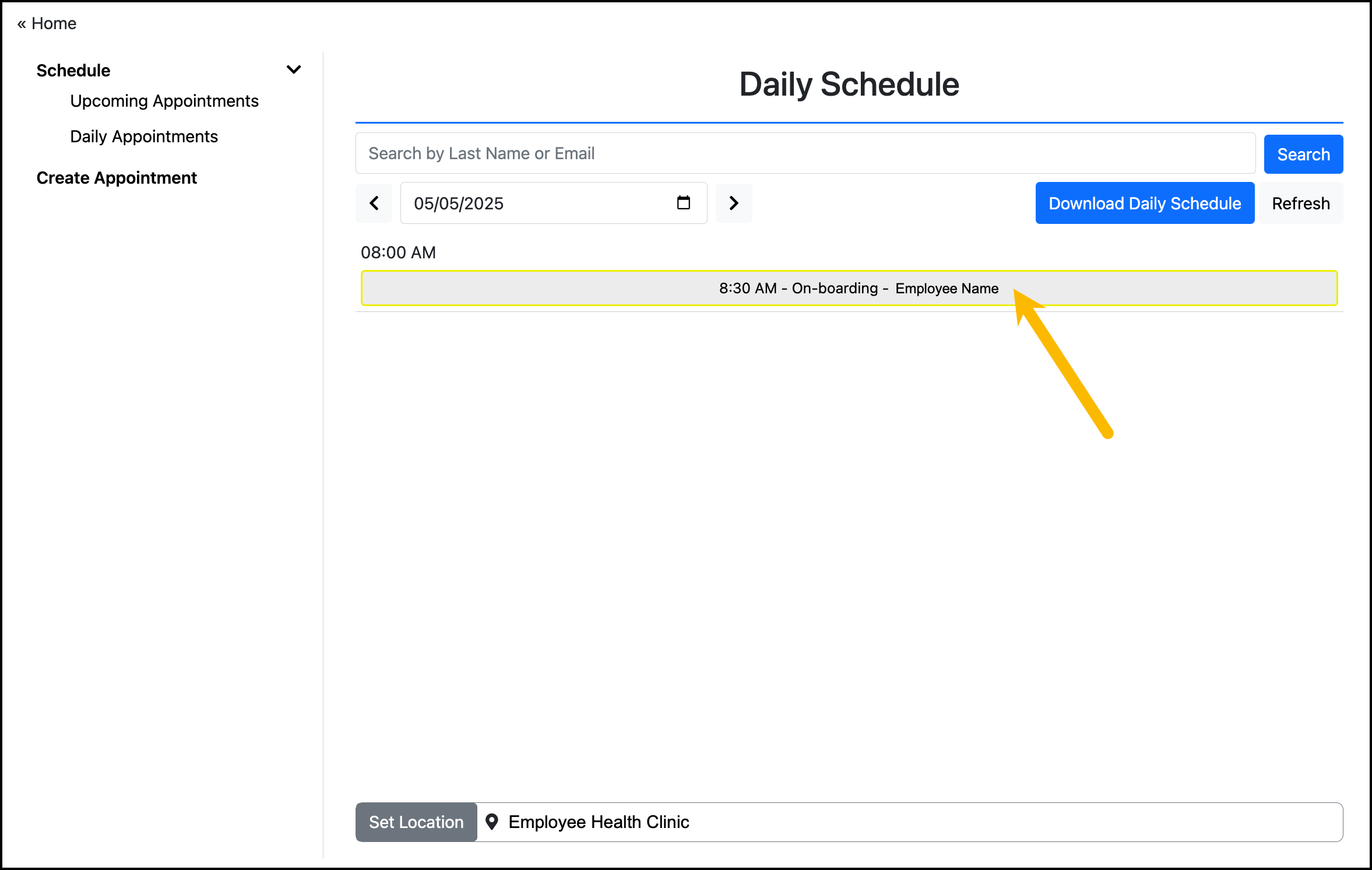 Appointments - Select Appointment.png